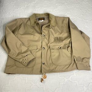 Vintage Woolrich Classic Hunting Barn Jacket Coat Lightweight Sz XL USA